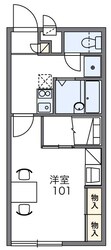 レオパレスアーベントロートの物件間取画像